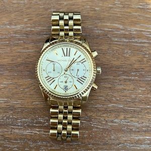 Michael by Michael Kors gold watch